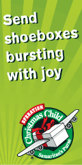 Operation Christmas Child shoebox appeal